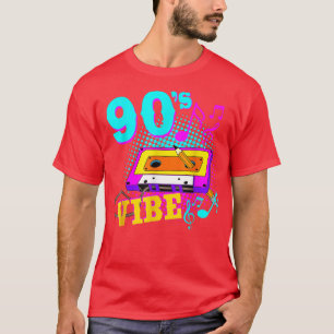 T-shirt Bande de cassette 90 Vibe Retro Vintage 1990 Musiq