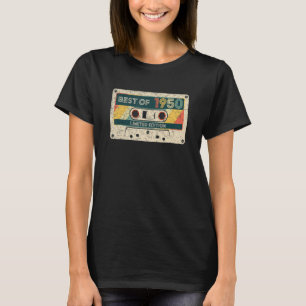 T-shirt Bande de cassette Best Of 1950 72e anniversaire