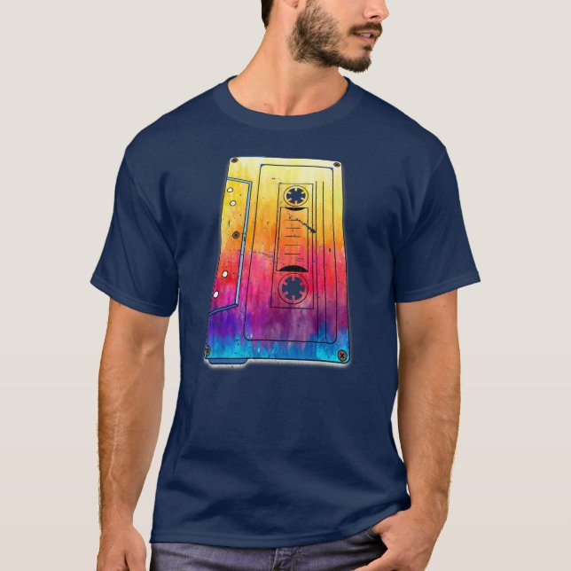 T-shirt Bande De Cassette Mixtape 80S Et 90S Pour Hommes F (Devant)