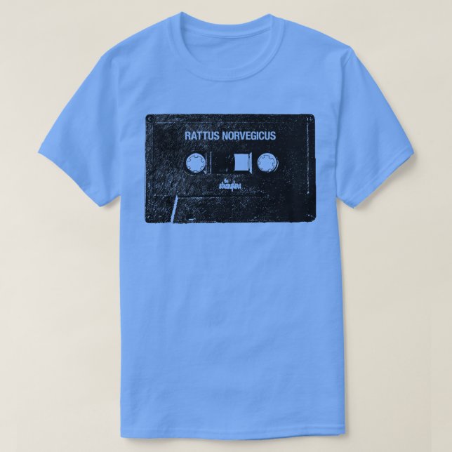 T-shirt Bande de cassette Rattus Norvegicus (Design devant)