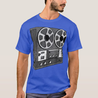 T-shirt Bande de cassette Reel Retro Vintage 70's 80's 90'