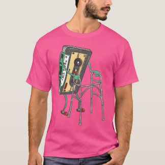 T-shirt Bande de cassette rétro amusante Mixtape Vintage 8