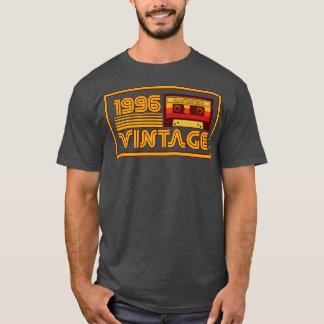 T-shirt Bande de cassette vintage Retro 1996