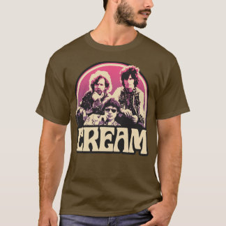 T-shirt Bande de crème
