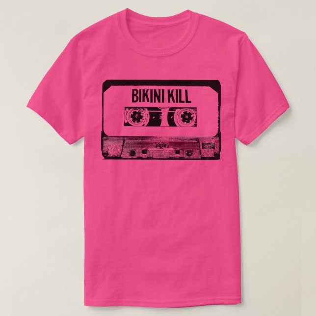 T-shirt Bande de la cassette de Kill Bikini (Design devant)