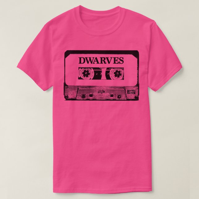 T-shirt Bande de la cassette naine (Design devant)