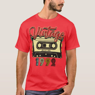T-shirt Bande de la cassette vintage 1992