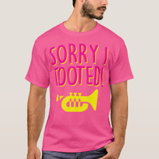 T-shirt Bande de Marches Trumpet amusant