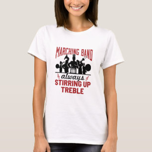 T-shirt Bande de Marquage Toujours Étonnant Arbre