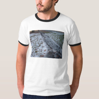 T-shirt bande de roulement légèrement