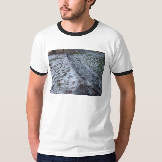 T-shirt bande de roulement légèrement (Devant)