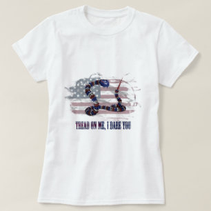 T-shirt Bande de roulement sur moi, je vous ose