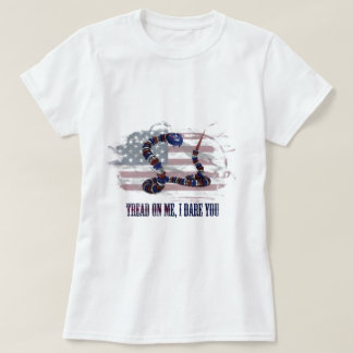 T-shirt Bande de roulement sur moi, je vous ose