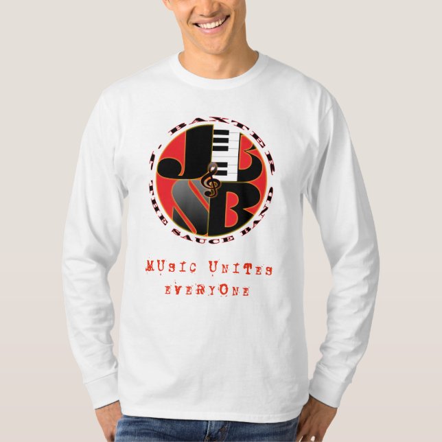 T-shirt Bande de sable (Devant)