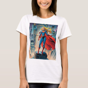 T-shirt Bande dessinée américaine, bande dessinée rétro am