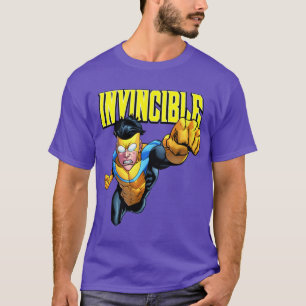 T-shirt Bande dessinée anime vintage invincible