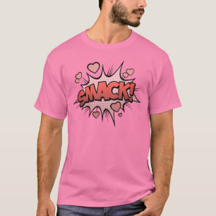 T-shirt Bande dessinée Art Kiss Smack