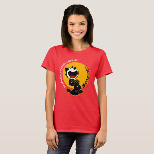 T-shirt Bande dessinée chat Femmes