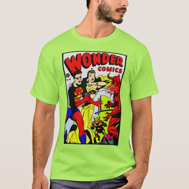 T-shirt bande dessinée Classic Wonder (Devant)