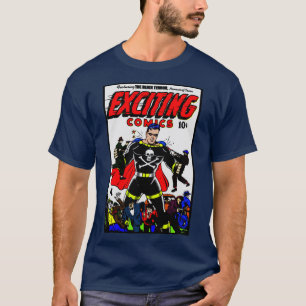 T-shirt bande dessinée classique des années 1940