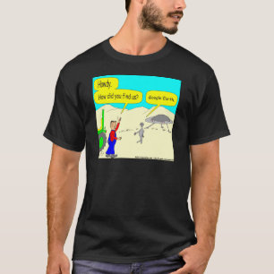 T-shirt Bande dessinée de 280 Google Earth en couleurs