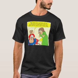 T-shirt bande dessinée de chemise de fente de 434 bouts