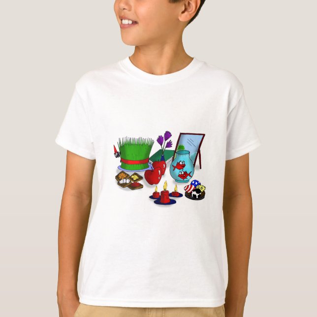 T-shirt Bande dessinée de Norooz (Devant)