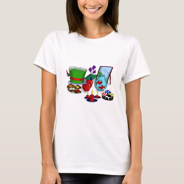 T-shirt Bande dessinée de Norooz (Devant)