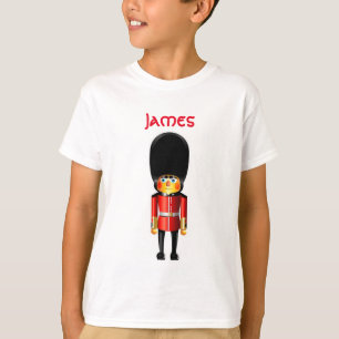 T-shirt Bande dessinée de soldat de la garde de la Reine