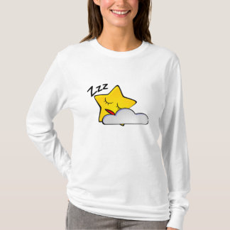 T-shirt Bande dessinée d'étoile de sommeil