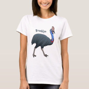 T-shirt Bande dessinée d'oiseau joyeux