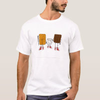 Bande dessinée drôle de caractères de Smores