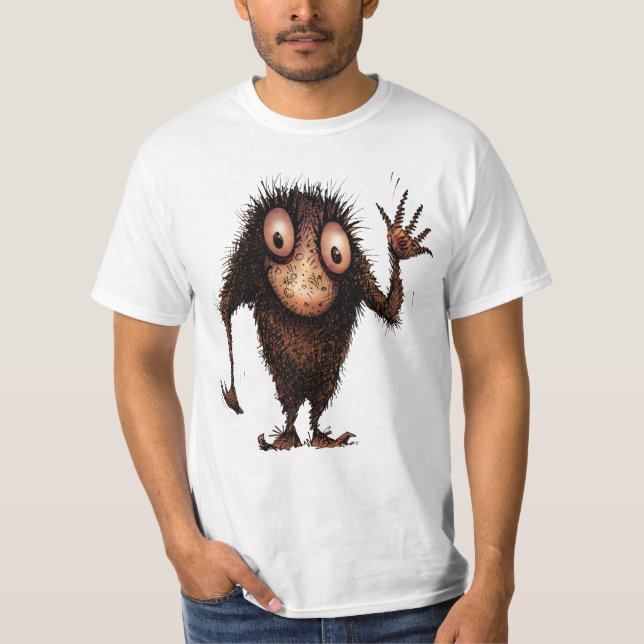 T-shirt Bande dessinée drôle Troll (Devant)