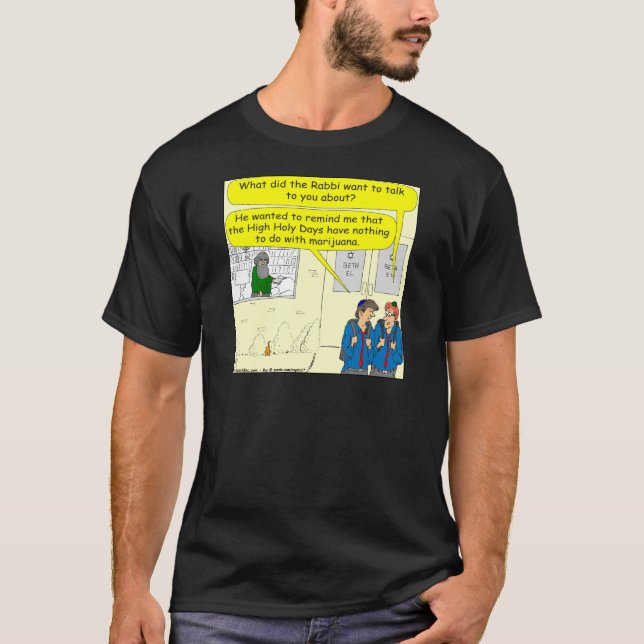T-shirt bande dessinée élevée de 361 jours saints (Devant)