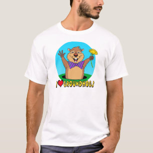 T-shirt Bande dessinée Groundhog
