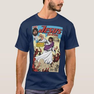 T-shirt Bande dessinée Jésus Fils de Dieu Couverture Toute