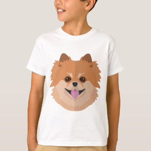 T-shirt Bande dessinée mignonne de Pomeranian !