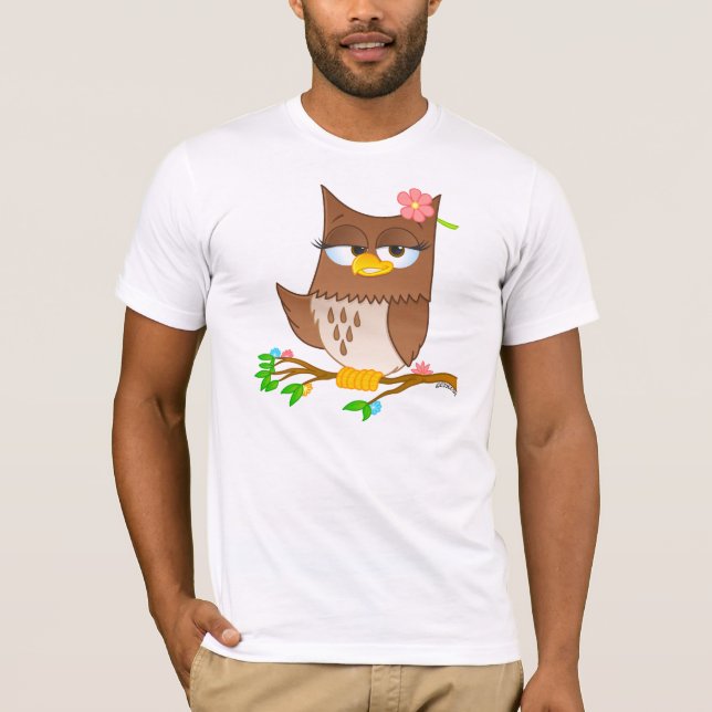 T-shirt Bande dessinée mignonne d'Olivia VonHoot sur le (Devant)