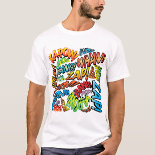 T-shirt Bande dessinée Pop Art Sounds