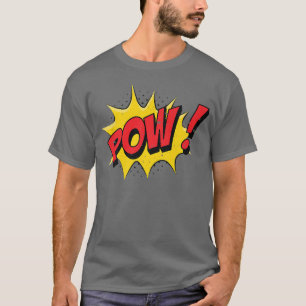T-shirt Bande dessinée POW Dessin Drôle Pop Art 860