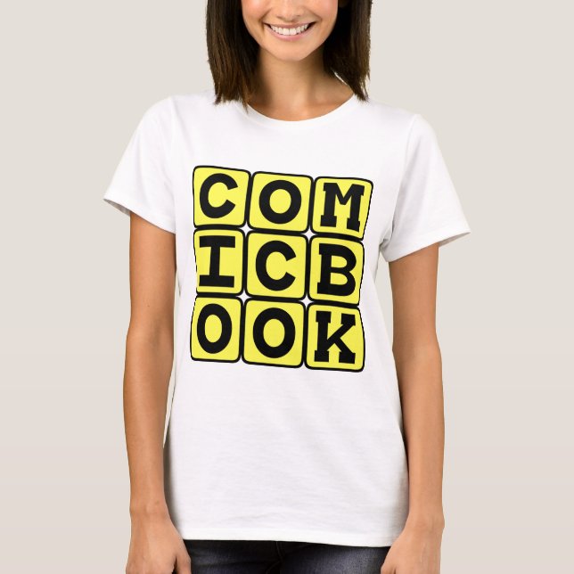 T-shirt Bande dessinée, roman graphique (Devant)
