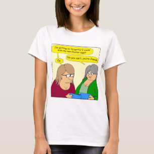 T-shirt bande dessinée tellement étourdie 565