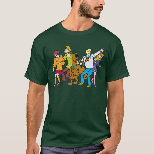 T-shirt Bande entière 13 Mystery Inc (Devant)