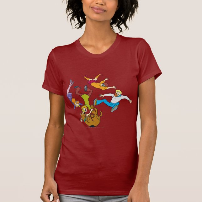 T-shirt Bande entière 17 Mystery Inc (Devant)