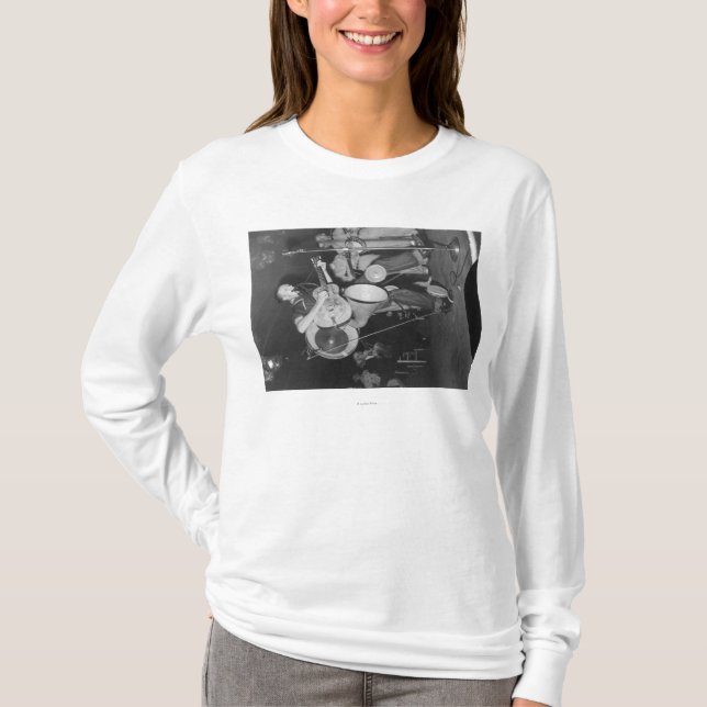 T-shirt Bande individuelle au festival de musique de (Devant)