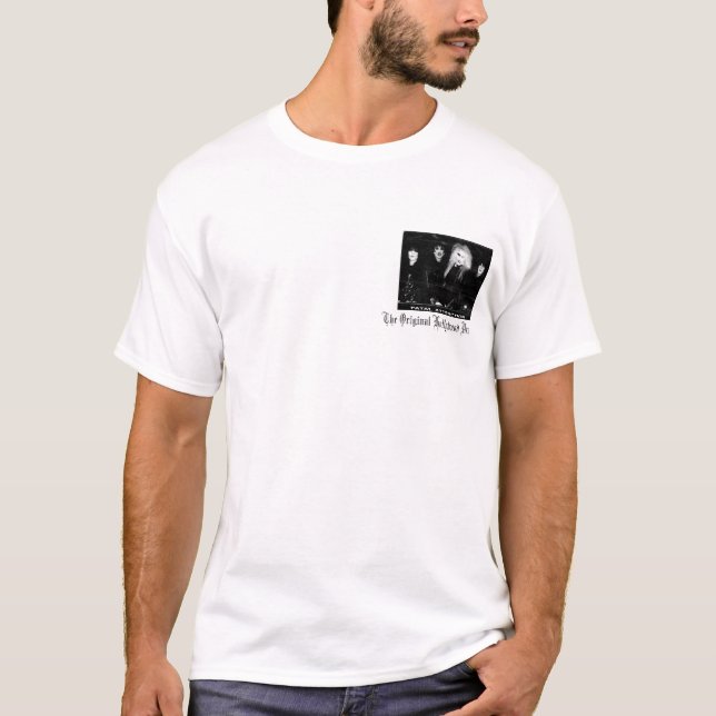 T-shirt Bande, les vampires originaux de Hollywood (Devant)