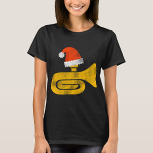 T-shirt Bande Marching Funny Tuba