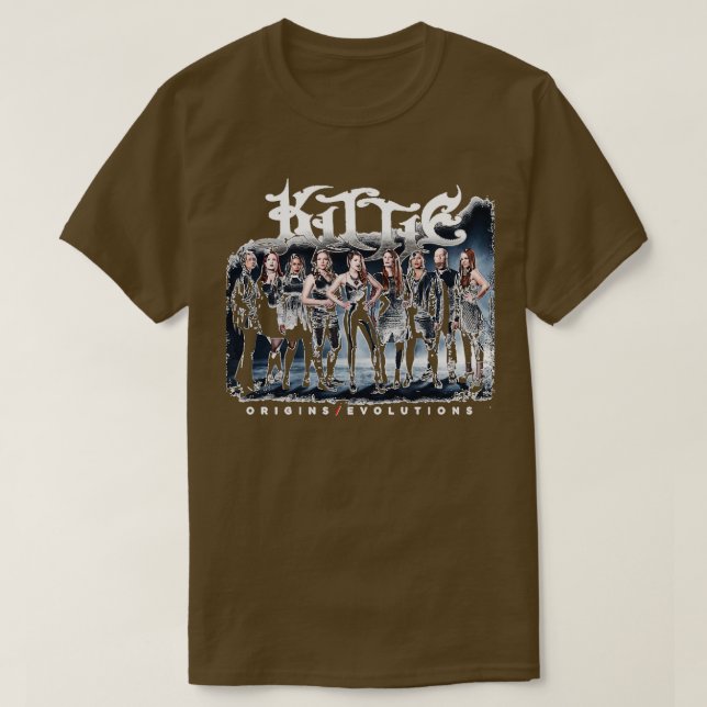T-shirt Bande métallique lourde (Design devant)
