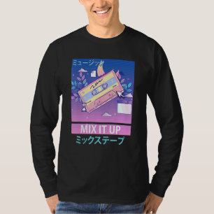 T-shirt Bande Mixte Rétro 80s Esthétique Otaku Japonaise V