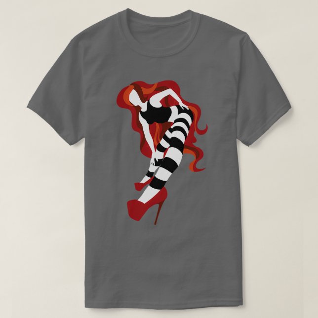 T-shirt Bande rouge (Design devant)